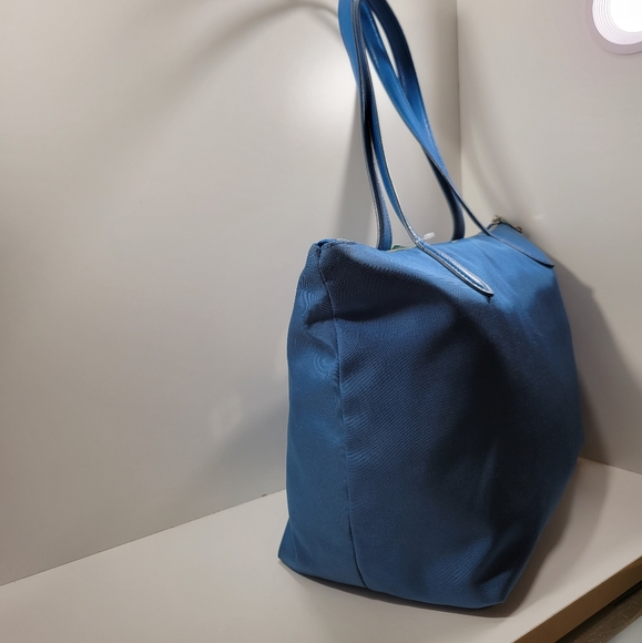 Like New!Coach Nylon Teal/Peacock blueTote bag - Picture 15 of 16